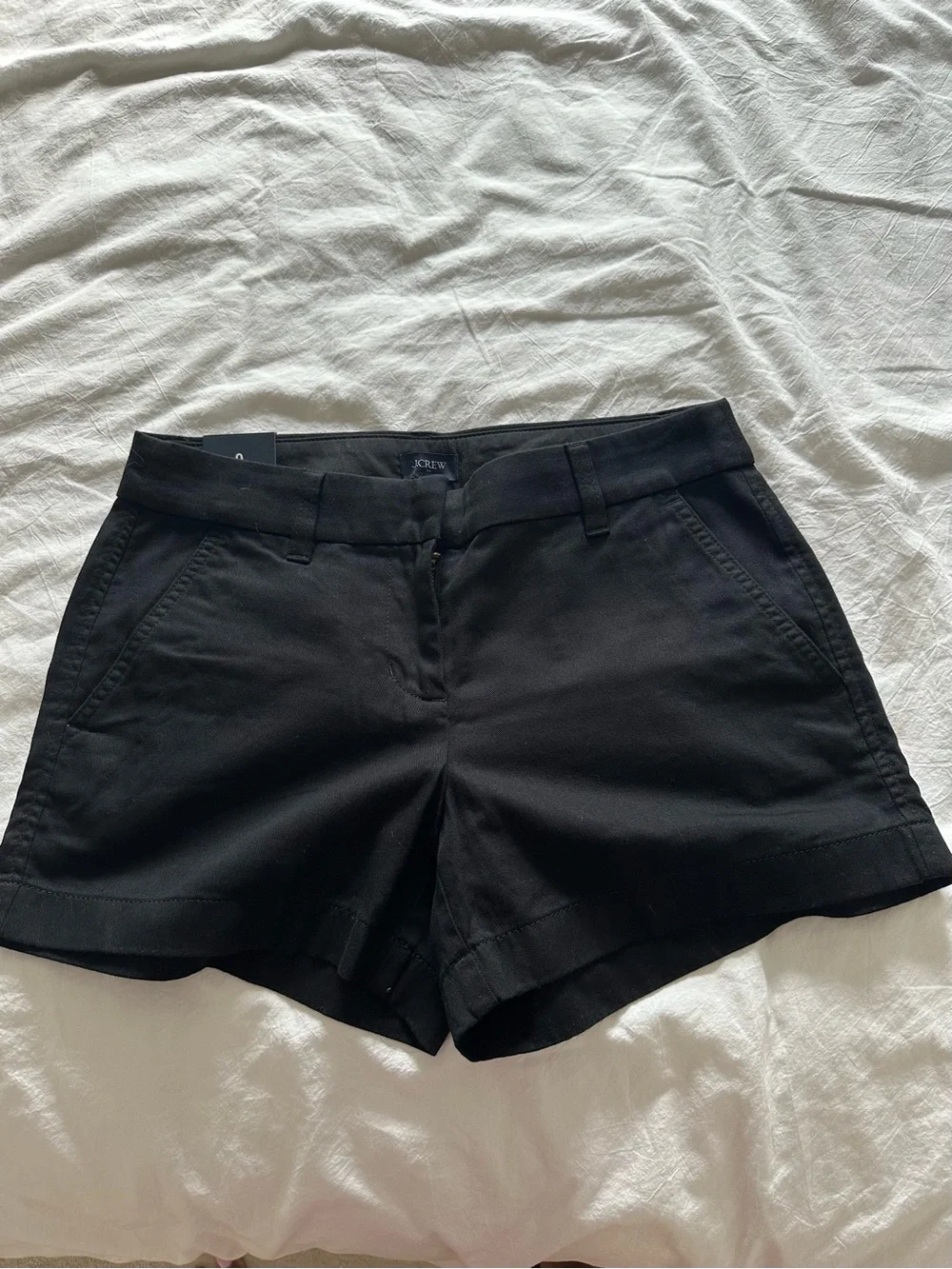 J. Crew Women’s Black Chino Shorts